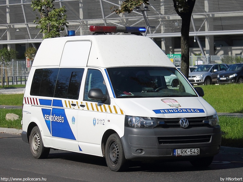 Volkswagen Transporter T5 facelift, fotó: HNorbert
Keywords: rendőr rendőrautó rendőrség magyar Magyarország LRK-543