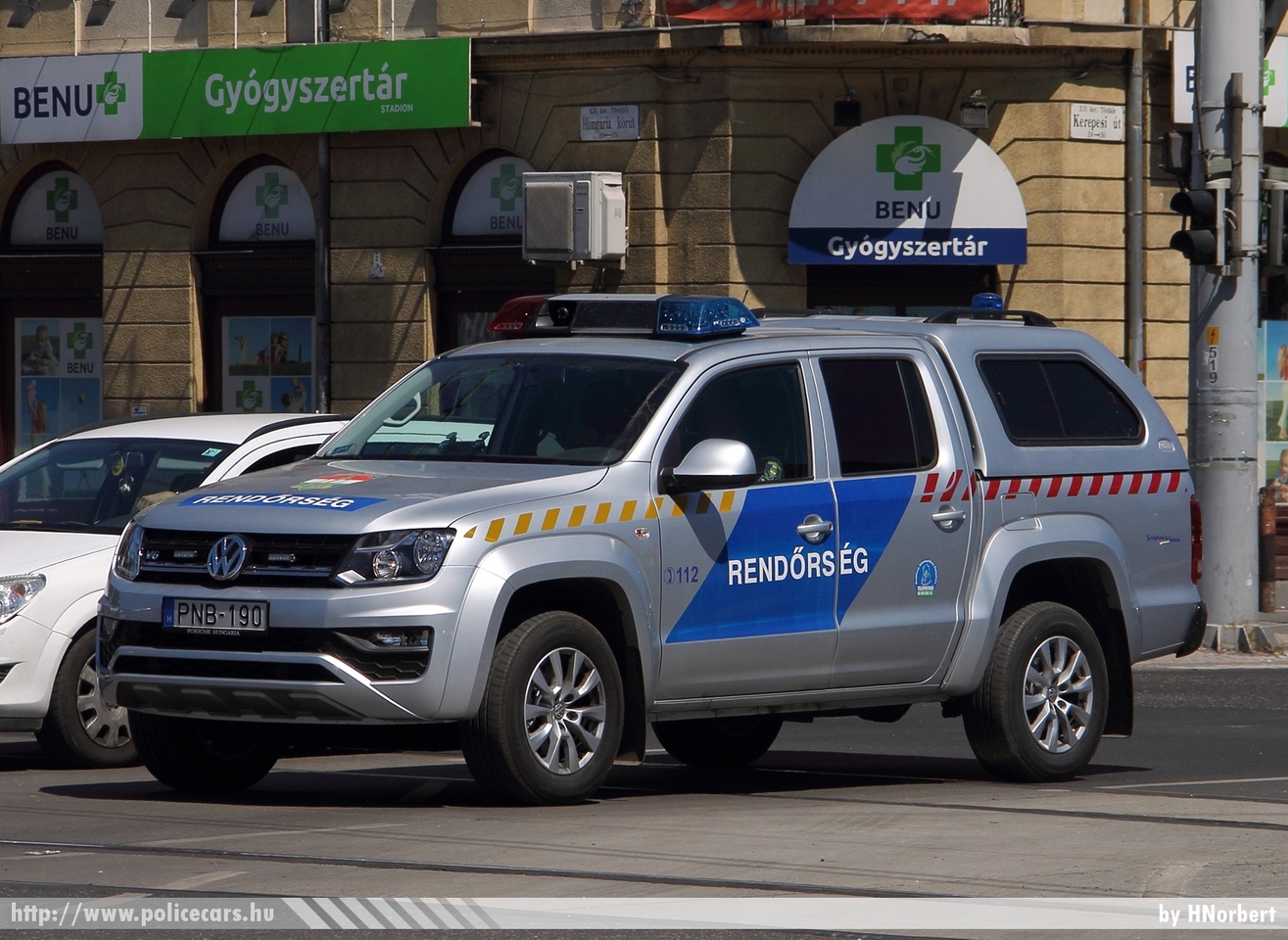 Volkswagen Amarok V6 TDI 4Motion, fotó: HNorbert
Keywords: PNB-190 rendőr rendőrautó rendőrség magyar Magyarország Hungary hungarian police policecar készenléti