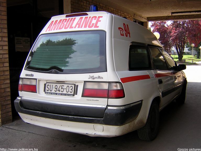 Citroen Xantia, fotó: Gzozzo pictures
Keywords: Szerb szerbia mentőautó mentő serbian Serbia ambulance