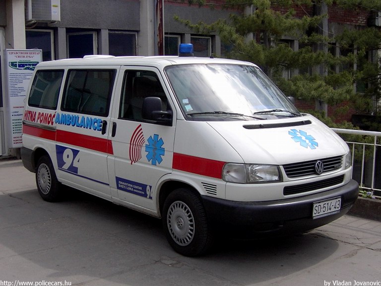 Volkswagen Transporter T4, fotó: Vladan Jovanovic
Keywords: Szerb szerbia mentőautó mentő serbian Serbia ambulance