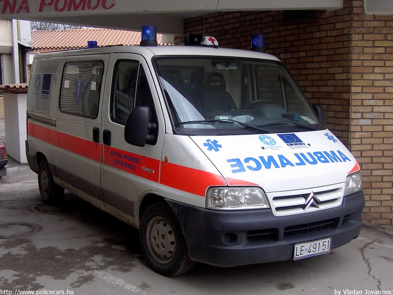 Citroen Jumper, fotó: Vladan Jovanovic
Keywords: Szerb szerbia mentőautó mentő serbian Serbia ambulance