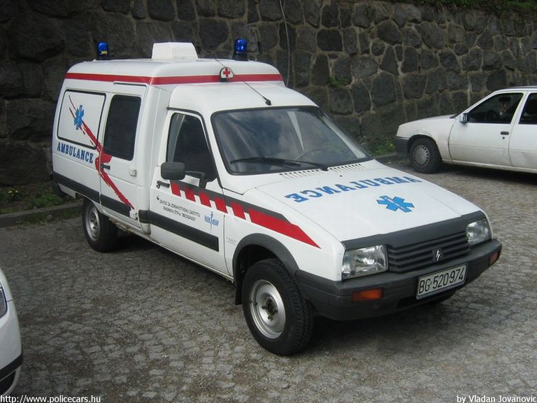Citroen Visa, fotó: Vladan Jovanovic
Keywords: Szerb szerbia mentőautó mentő serbian Serbia ambulance