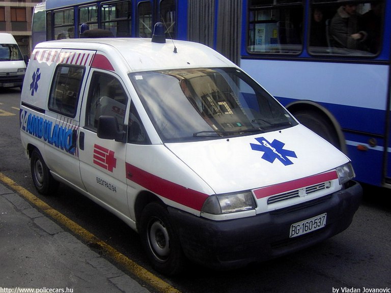 Fiat Scudo, fotó: Vladan Jovanovic
Keywords: Szerb szerbia mentőautó mentő serbian Serbia ambulance