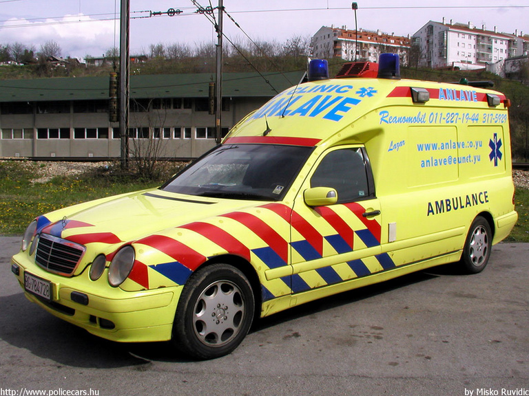 Mercedes E W210, fotó: Misko Ruvidic
Keywords: Szerb szerbia mentőautó mentő serbian Serbia ambulance