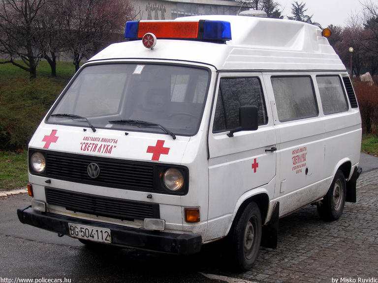 Volkswagen Transporter T3, fotó: Misko Ruvidic
Keywords: Szerb szerbia mentőautó mentő serbian Serbia ambulance