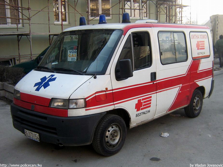 Fiat Ducato, fotó: Vladan Jovanovic
Keywords: Szerb szerbia mentőautó mentő serbian Serbia ambulance