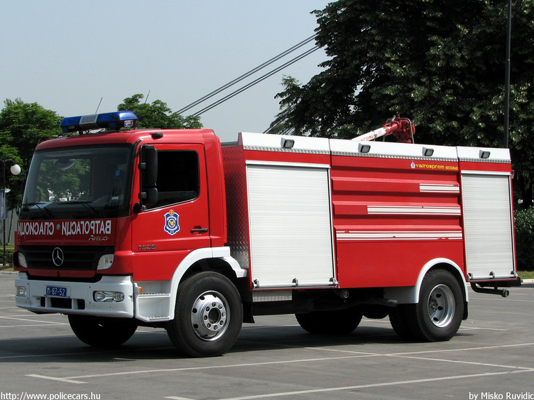 Mercedes Atego 1626, fotó: Misko Ruvidic
Keywords: Szerb szerbia tûzoltóautó tûzoltó Serbia serbian fire firetruck