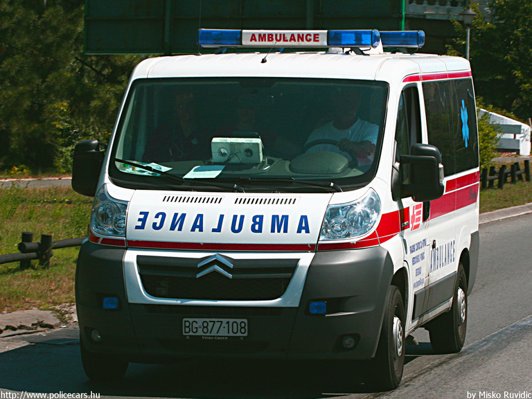 Citroen Jumper, fotó: Misko Ruvidic
Keywords: Szerb szerbia mentőautó mentő serbian Serbia ambulance
