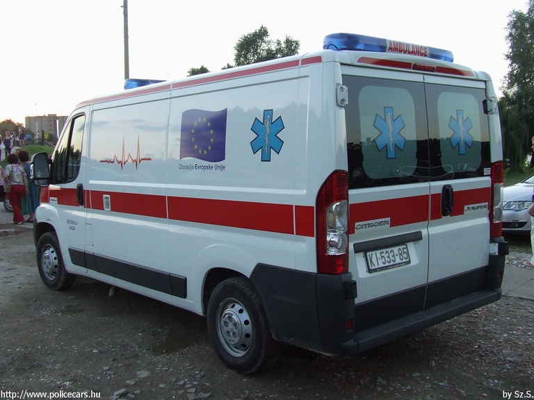 Citroen Jumper, fotó: Sz.S.
Keywords: szerb Szerbia mentő mentőautó serbian Serbia ambulance