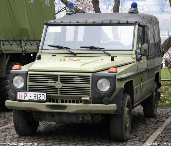 Puch G, fotó: Misko Ruvidic
Keywords: szerb Szerbia rendőr rendőrautó rendőrség katonai rendészet Serbia serbian military police policecar