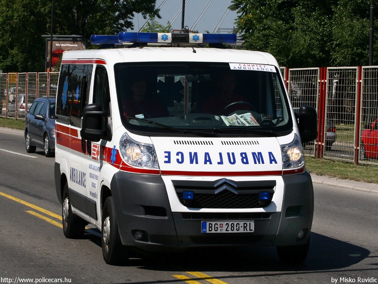 Citroen Jumper, fotó: Misko Ruvidic
Keywords: szerb Szerbia mentő mentőautó serbian Serbia ambulance