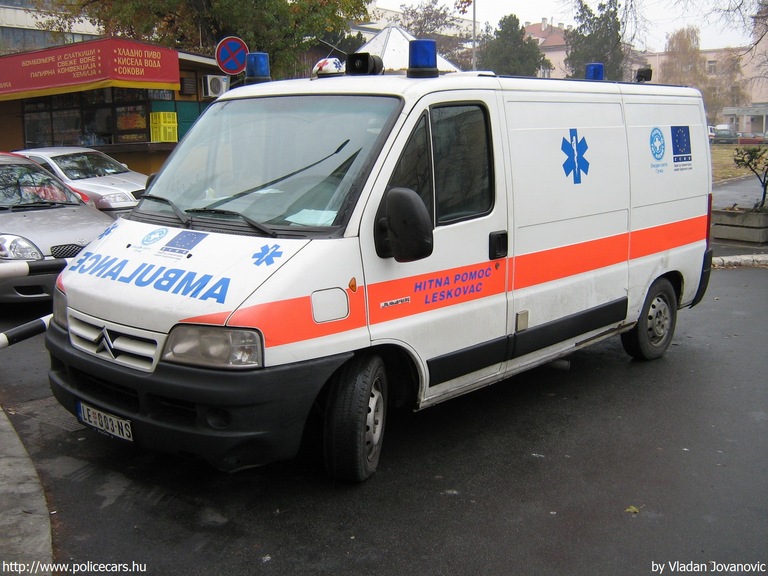 Citroen Jumper, fotó: Vladan Jovanovic
Keywords: szerb Szerbia mentő mentőautó serbian Serbia ambulance
