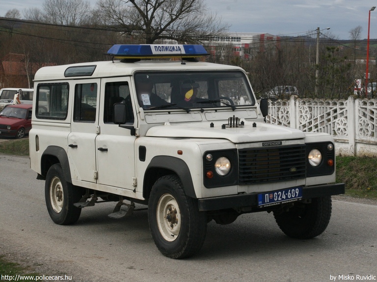Land Rover Defender, fotó: Misko Ruvidic
Keywords: szerb Szerbia rendőrség rendőr rendőrautó Serbia serbian police policecar
