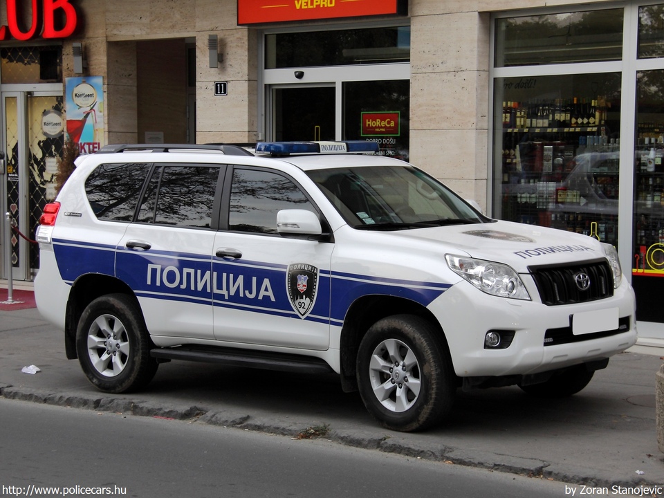 Toyota Land Cruiser, fotó: Zoran Stanojevic
Keywords: szerb Szerbia rendőr rendőrautó rendőrség Serbia serbian police policecar