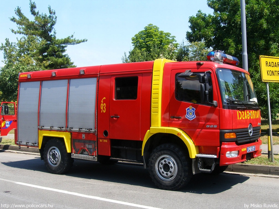 Mercedes-Benz Atego 925, fotó: Misko Ruvidic
Keywords: szerb Szerbia tûzoltóság tûzoltó tûzoltóautó Serbia serbian fire firetruck
