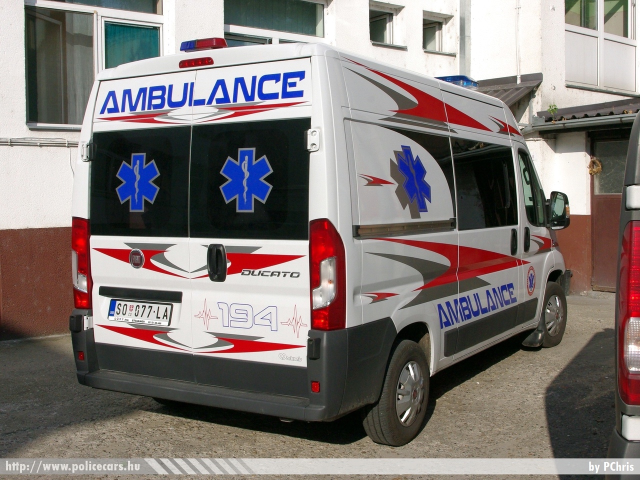 Fiat Ducato, fotó: PChris
Keywords: szerb Szerbia mentő mentőautó Serbia serbian ambulance