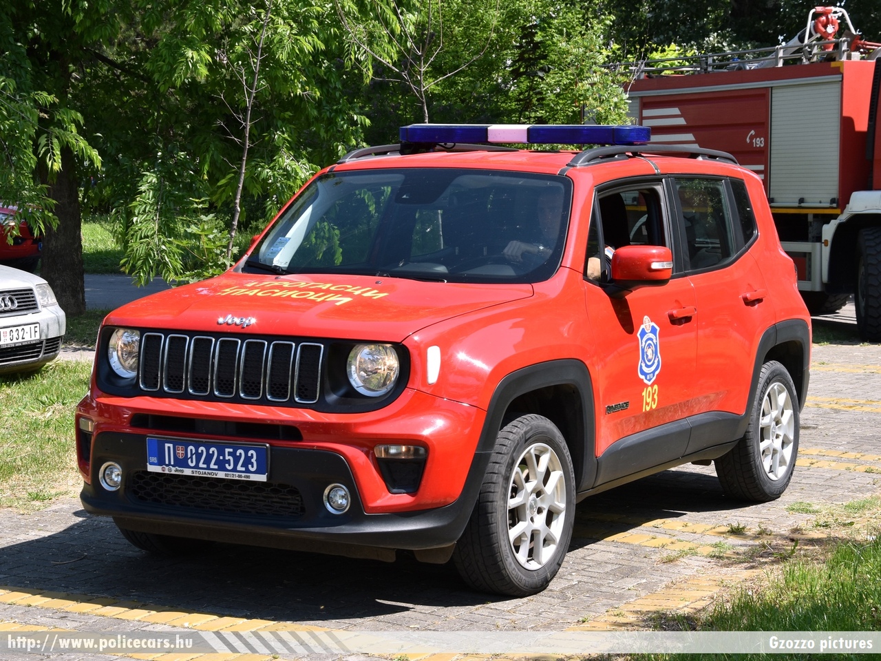Jeep Renegade, Vatrogasno Spasilacki Bataljon Subotica, fotó: Gzozzo pictures
