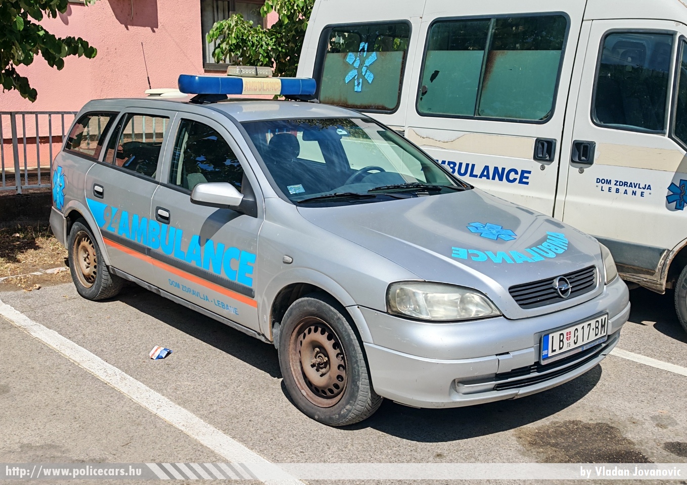Opel Astra G Caravan, Dom Zdravlja Lebane, fotó: Vladan Jovanovic
Keywords: szerb Szerbia mentő mentőautó Serbia serbian ambulance