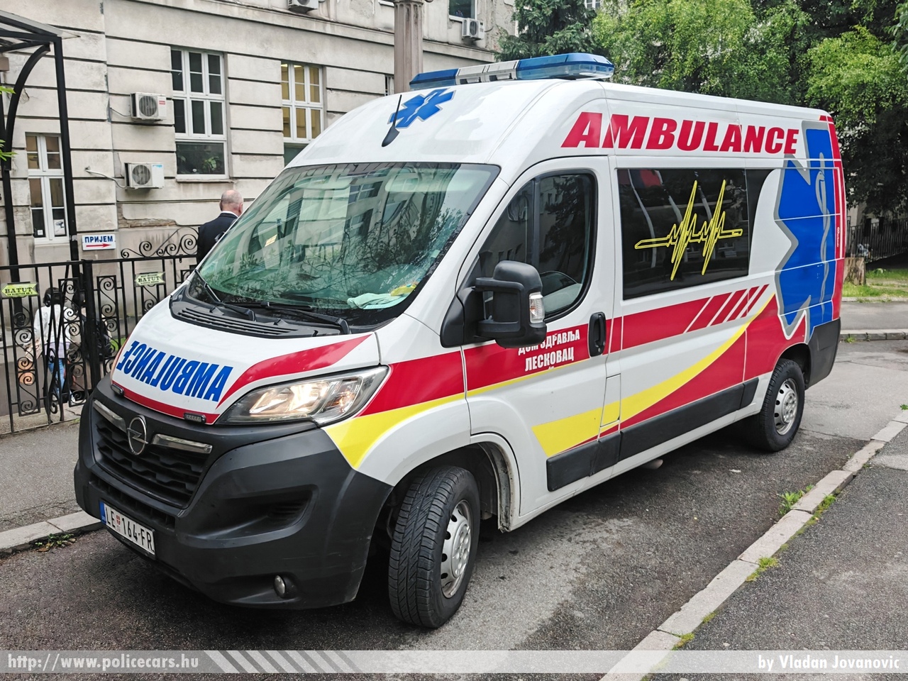 Opel Movano, Dom zdravlja Leskovac, fotó: Vladan Jovanovic
Keywords: szerb Szerbia mentő mentőautó Serbia serbian ambulance